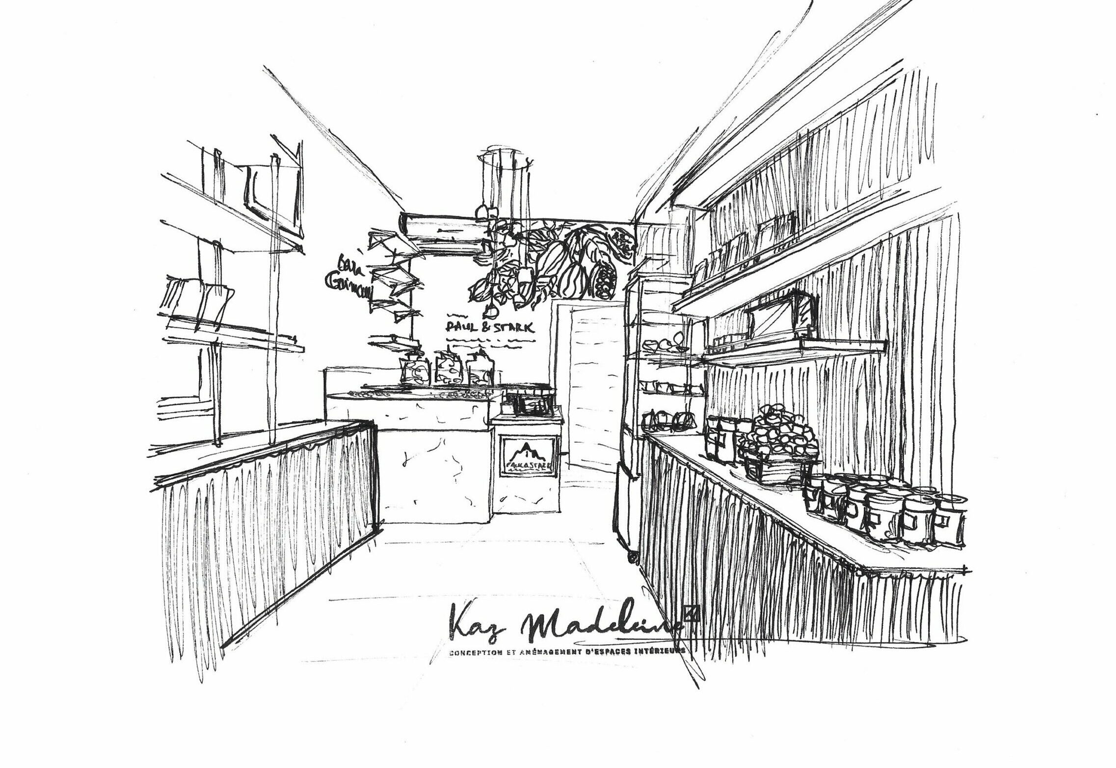 Croquis PAUL & STARK