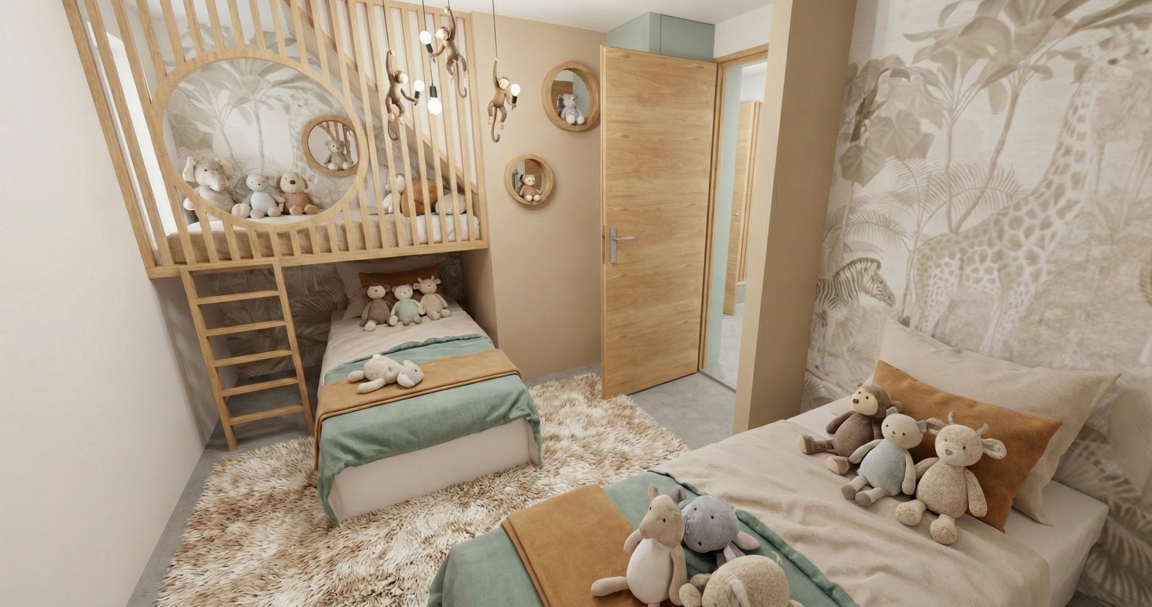 projection chambre enfant